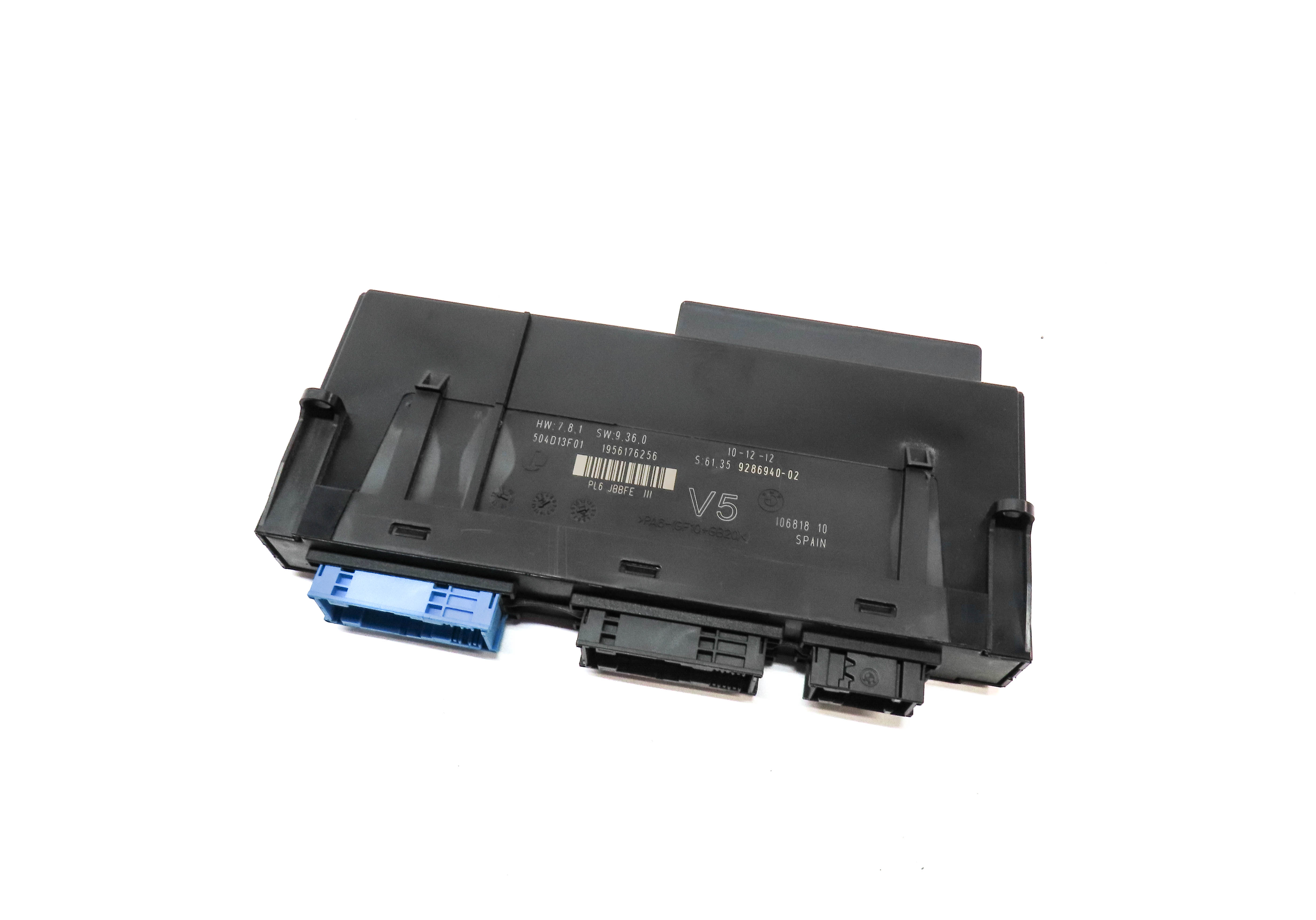 2011-2019 BMW M5 5 / 6 / 7 SERIES (F01 F02 F10 F12) PRIMARY BODY CONTROL MODULE — exact item pictured